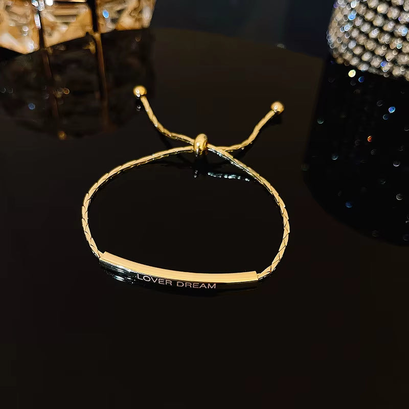 Luxury Color Cubic Zirconia Gold Color Tennis Bracelets for Women Girls 2022 New Trend Chain Bracelets Jewelry Party Gifts